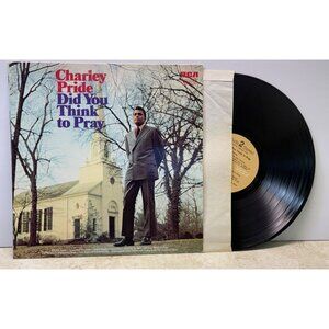 Charley Pride Did You Think to Pray Country Vinyl LP RCA Victor Stereo VG+
